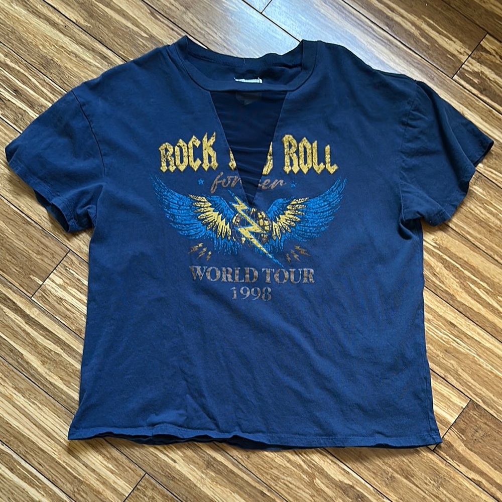 Buckle Blue Vintage Graphic Short Sleeve Tee